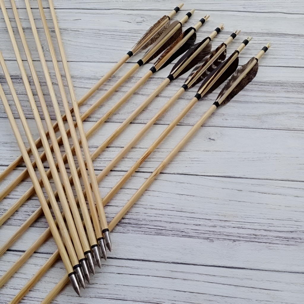 Anak Panah Arrow Bambu Petung 6mm Murah