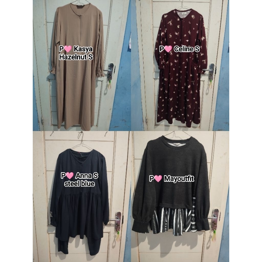 Preloved Dress Kasya Aljenna Celine Anna Atelier Angelina Bellezash Khimar