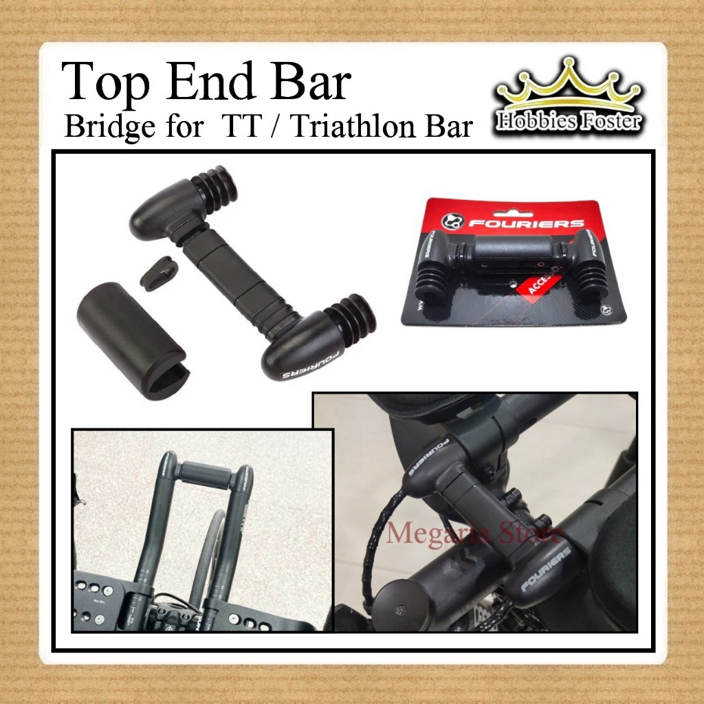 HBF Handle Bar END or TOP untuk TT atau Triathlon / Fouriers TT Bridge