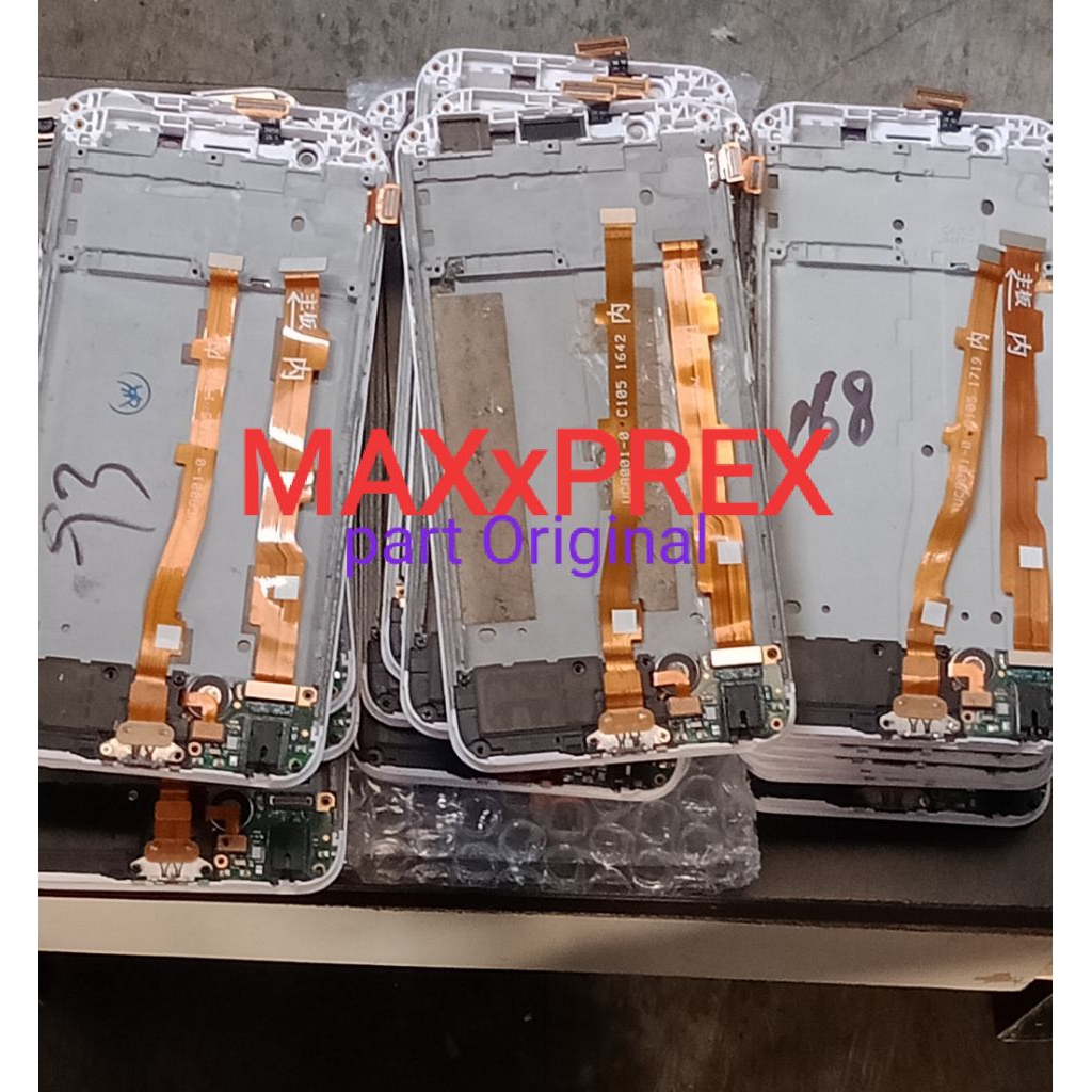 Sparepart kelengkapan Oppo f1s fulset flexible Charger Motherboard flexible Vibrate Buzzer PCB Hends