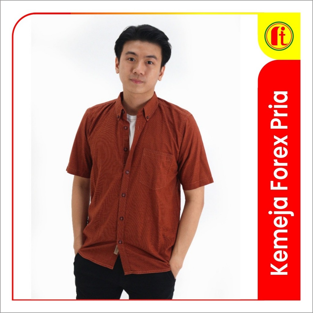 Kemeja Terracota Forex Pria Dewasa - RITA