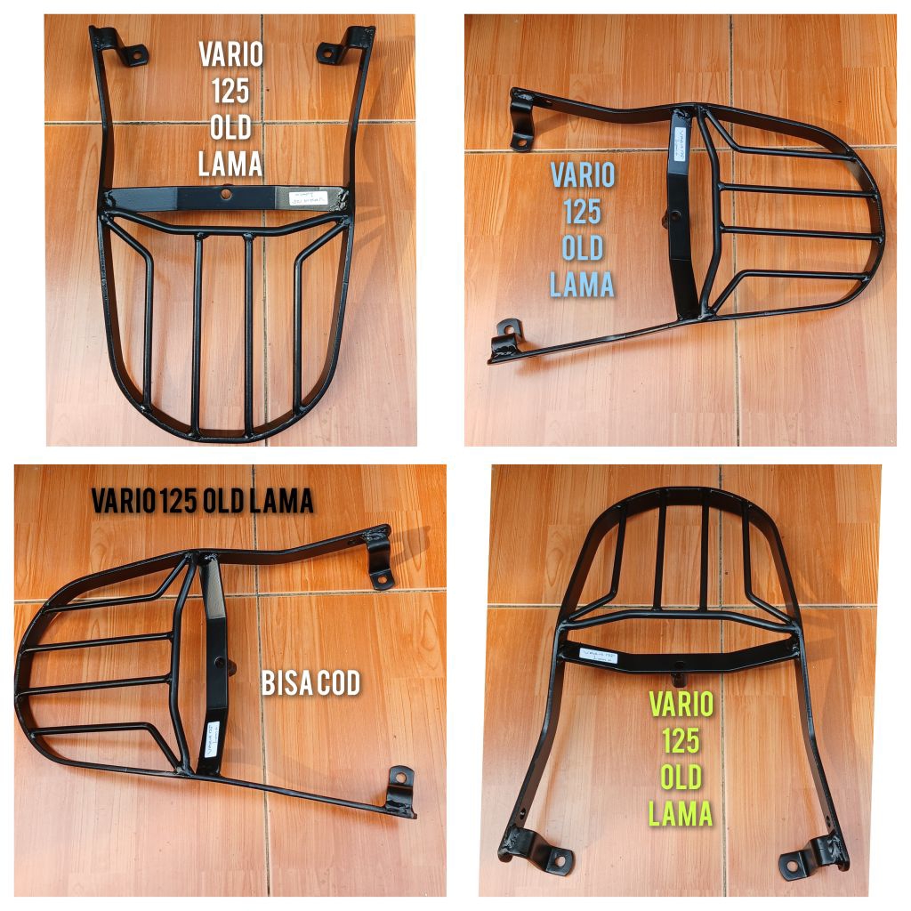 Breket Motor VARIO 125 OLD LAMA KZR Breaket Braket locco Rear Begel Dudukan Box Rak Bagasi Belakang 