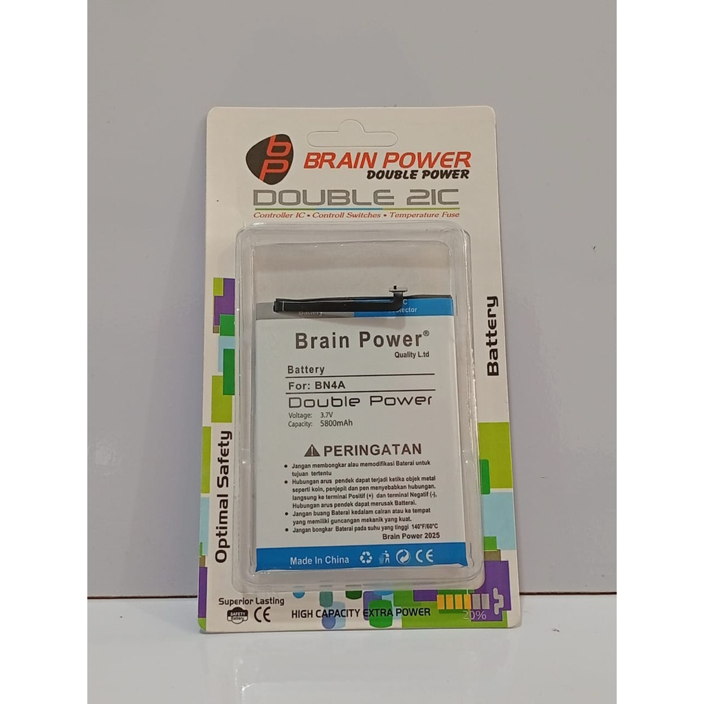 Baterai batre XIAOMI REDMI NOTE 7 PRO / BN4A / BN 4A Brain Power