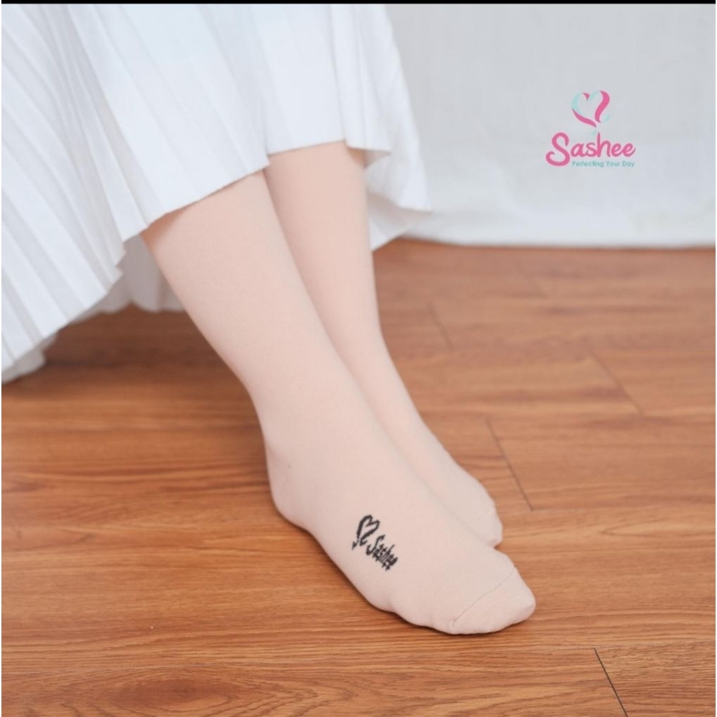 ORIGINAL Kaos Kaki Tumit Panjang Sashee Wanita Cantik Muslimah