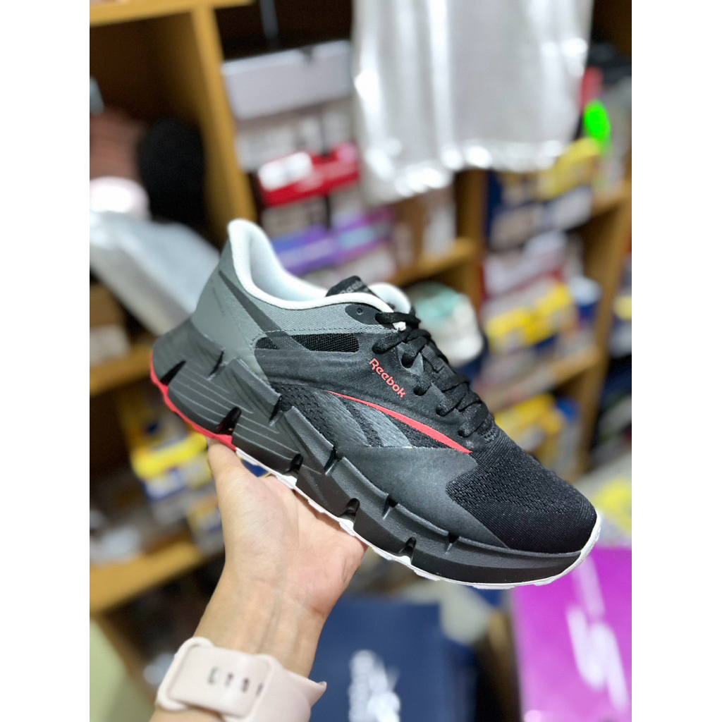 Reebok zig dynamica 5 unisex running black grey 41 43 44