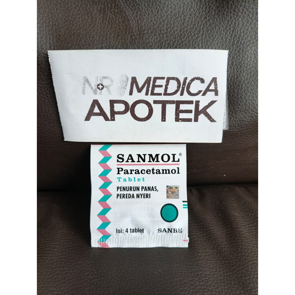 sanmol tablet, sanmol forte tablet 1 strip (4 tablet)