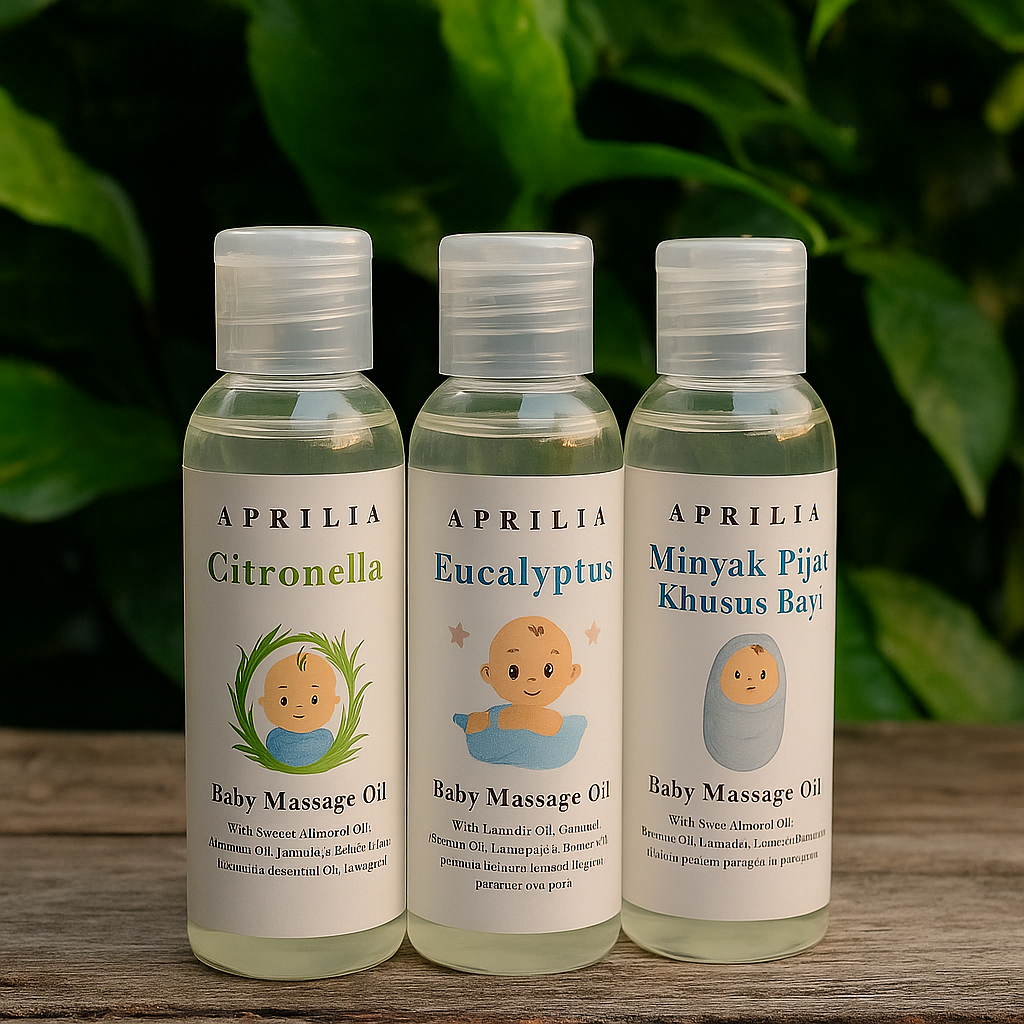 Minyak Pijat Urut bayi Baby Massage Oil baby oil eucalyptus Aromaterapi anak kids massage oil