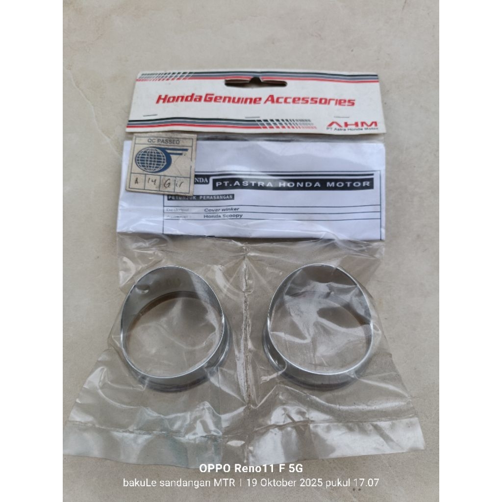 cup tutup  lampu sen sein reting winker Honda Scoopy scupi scopy lama pertama old karbu original asl