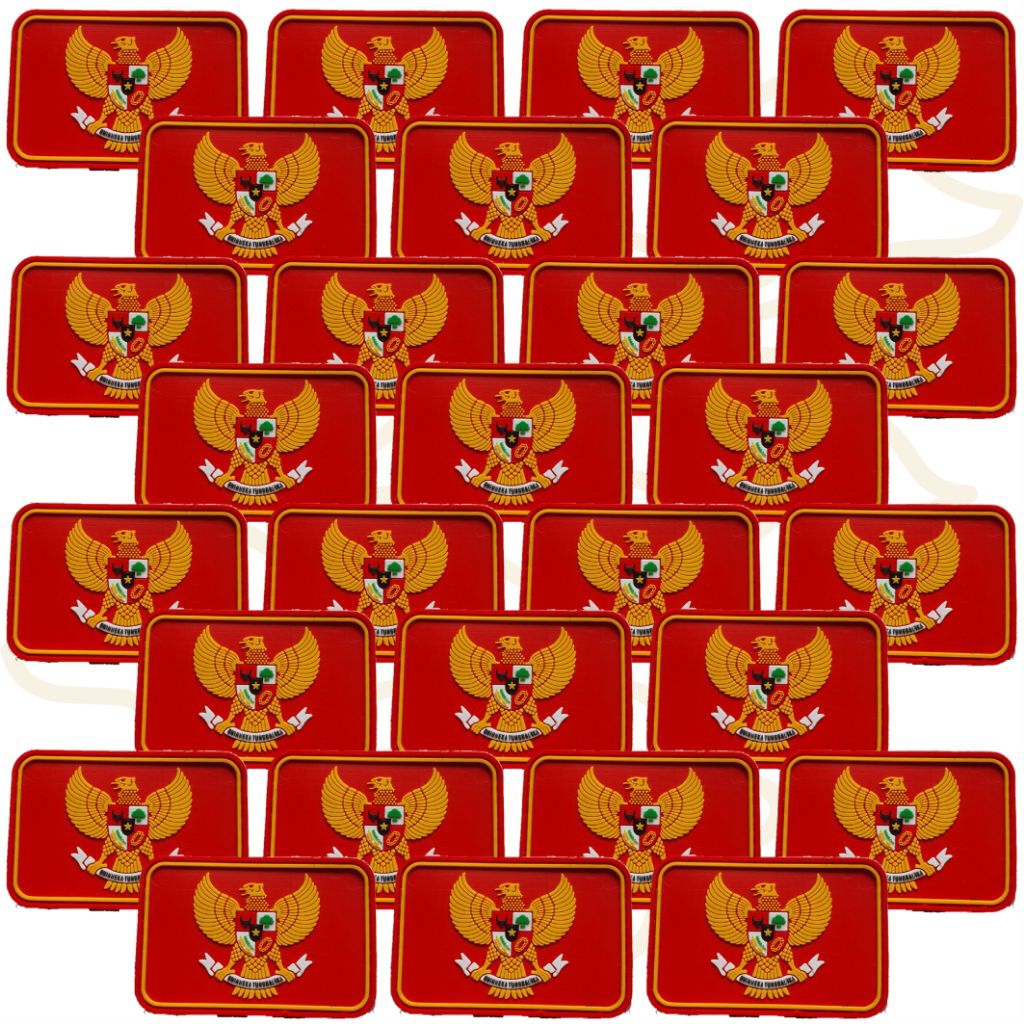 Patch Rubber Velcro Custom Bandung