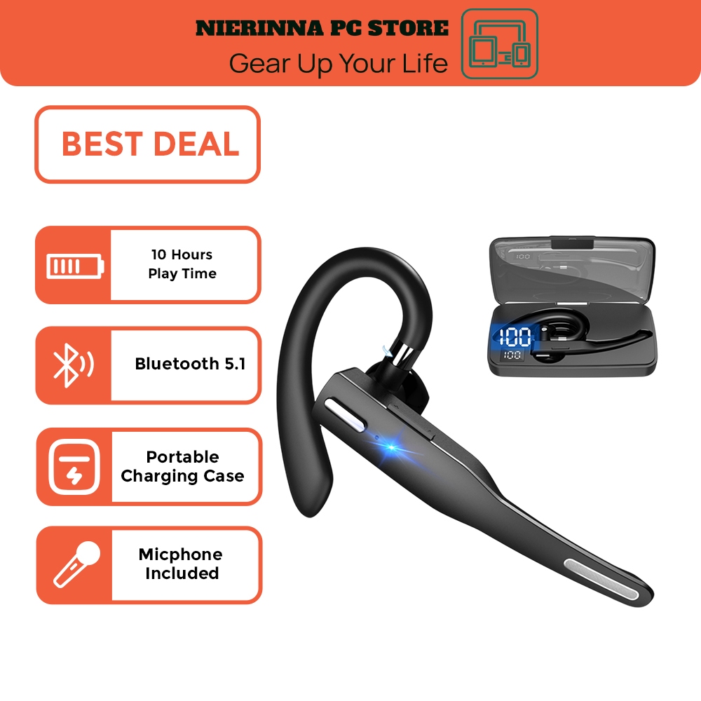 YYK-525 Earphones with Mic Bluetooth Headset Rotatable Clear Calls