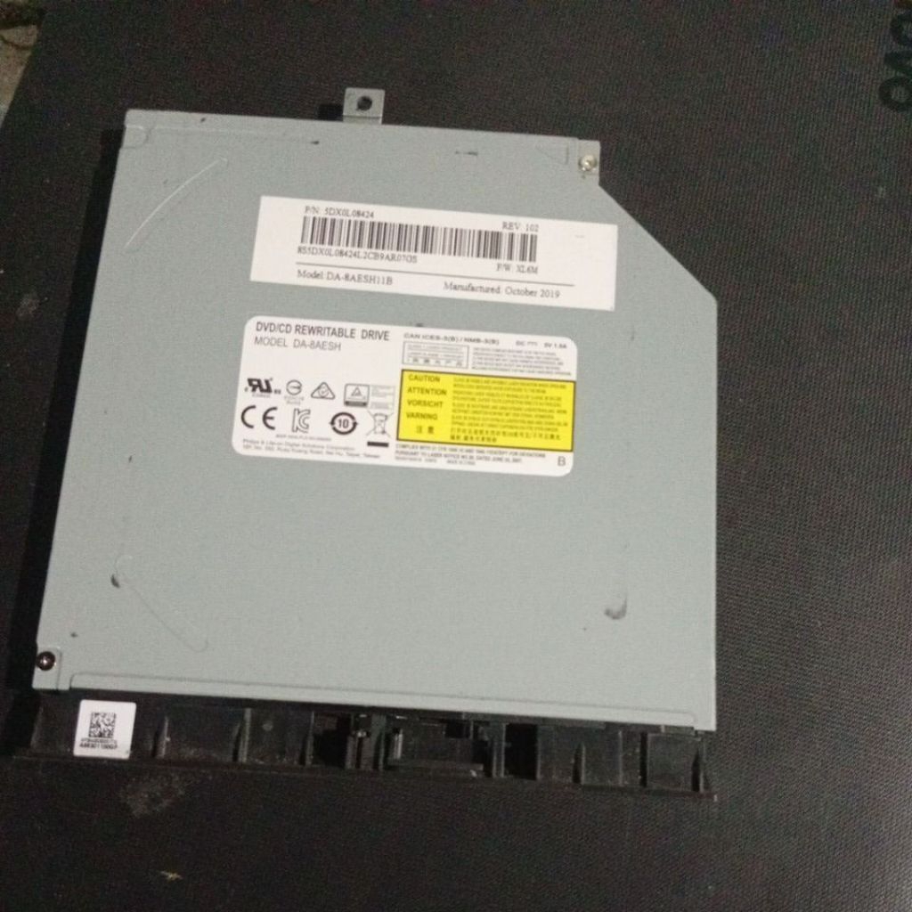 DVD/CD REWRITABLE DRIVE MODEL DA-8AESH11B