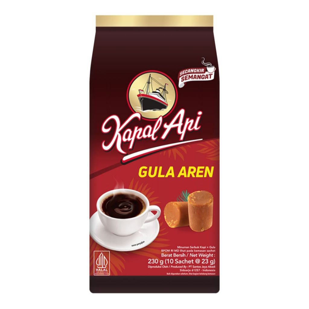 Kapal Api Kopi Gula Aren 10 Sachet