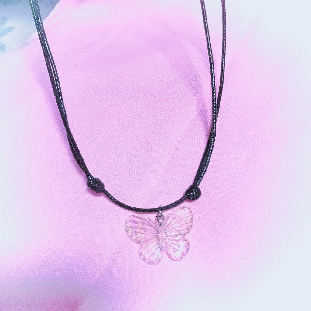 Kalung Hitam Aesthetic Wanita dan Pria Viral