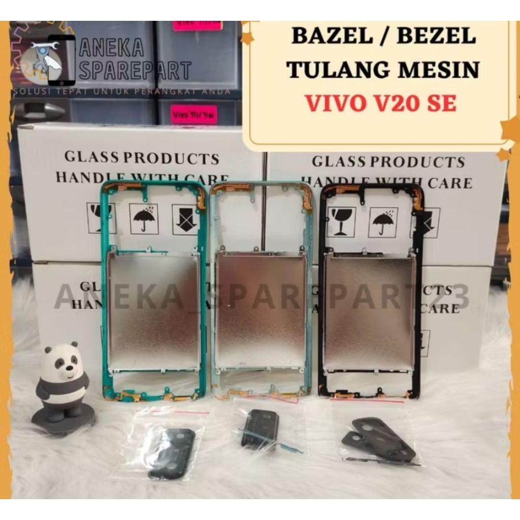 Bezel bezzel tutup mesin tulang samping Vivo v20 se