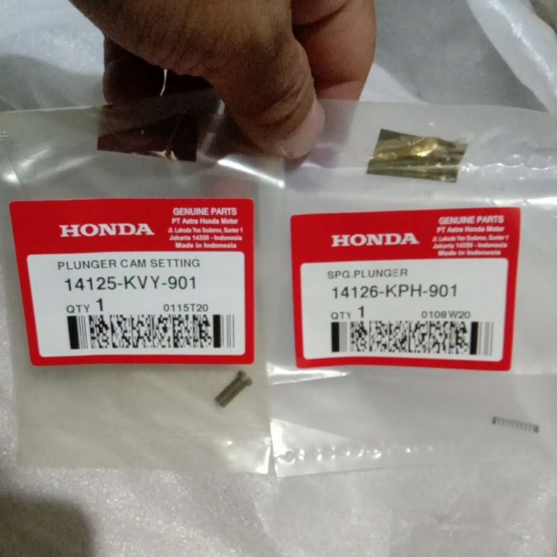 PLUNGER CAM SETTING SPRING PLUNGERDEKOMPRESI 14125KVY901 14126KPH901 14125-KVY-901 14126-KPH-901