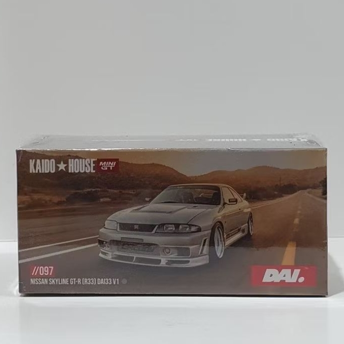 Mini GT Kaido House Nissan Skyline GT-R (R33) DAI33 V1