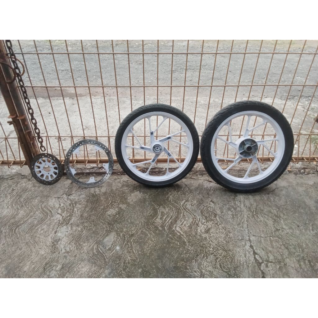 velk satria Fu depan belakang original