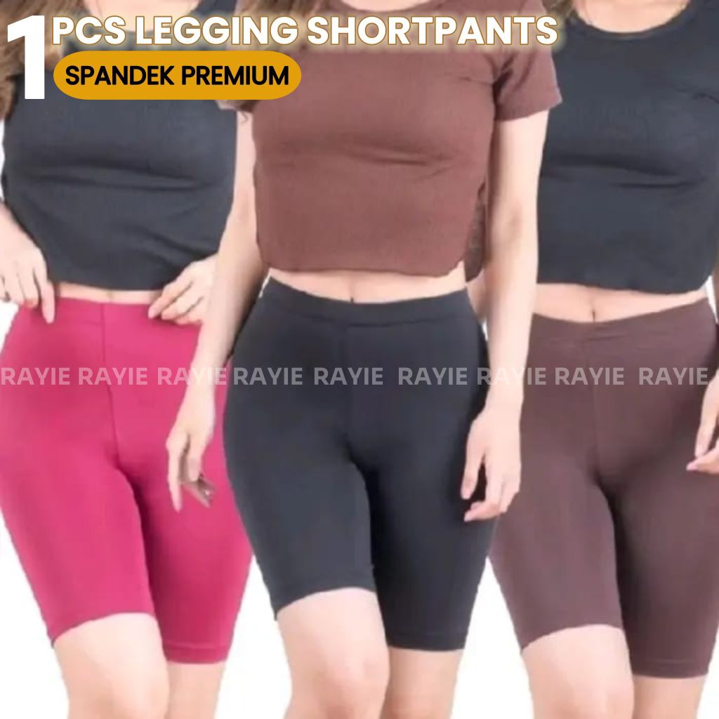 CELANA SHOT SHORTPANTS WANITA LEGGING PENDEK WANITA BAHAN SPANDEK PREMIUM IMPORT LEJING UKURAN STAND