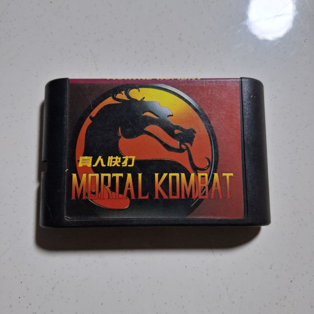 Kaset Sega Mega Drive Mortal Kombat Second