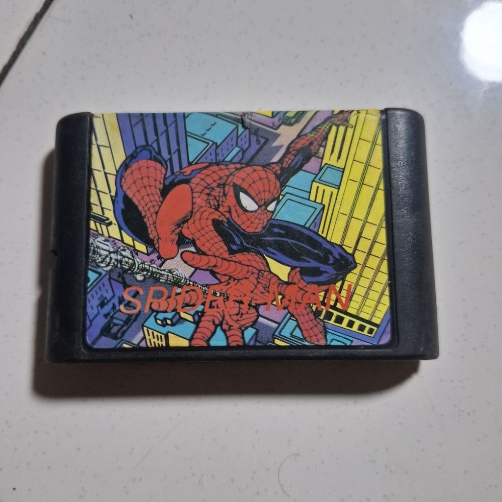 Kaset Sega Mega Drive Spider-Man Second