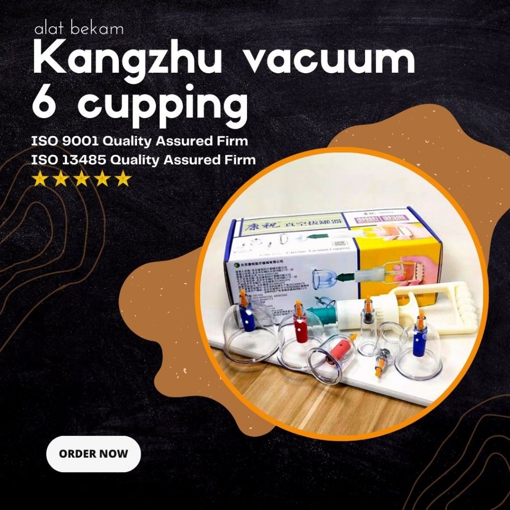 Alat Bekam KangZhu 6cup - paket bekam