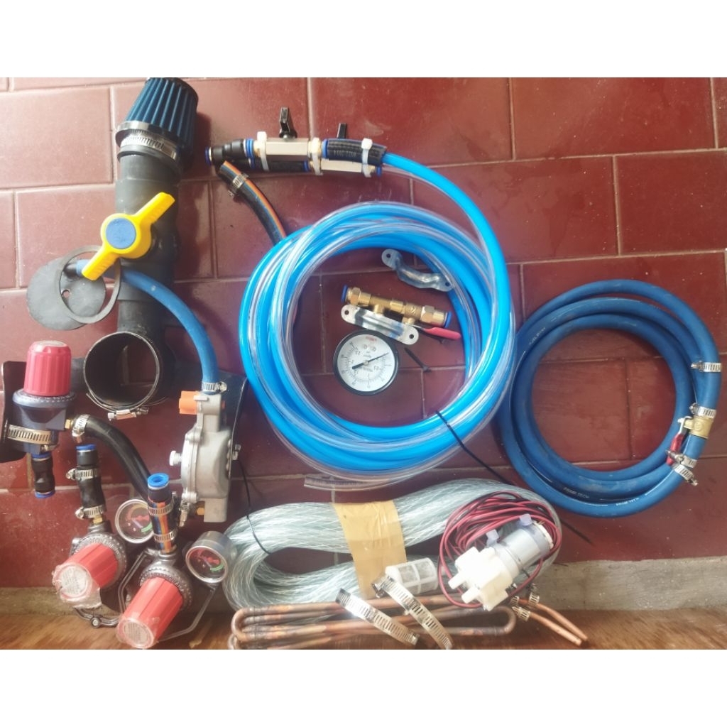 kit konverter bbg komplit rangkaian 2 tabung sistem karbu atas