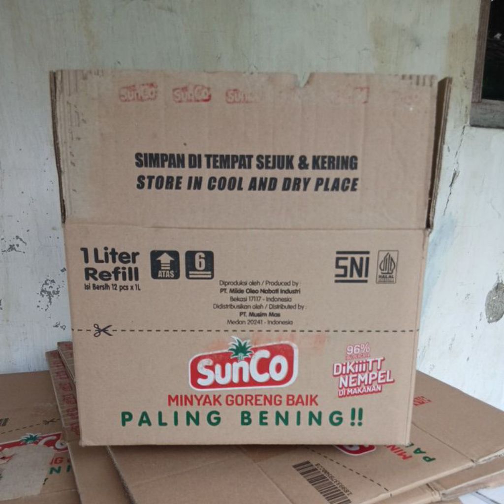 Kardus bekas minyak // Kardus sunco // Kardus packing