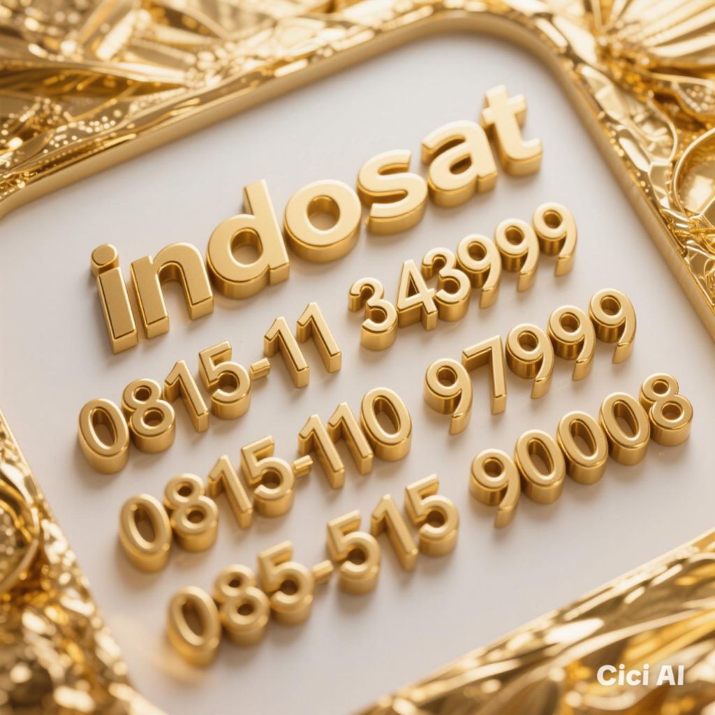nomor cantik indosat ekor 999