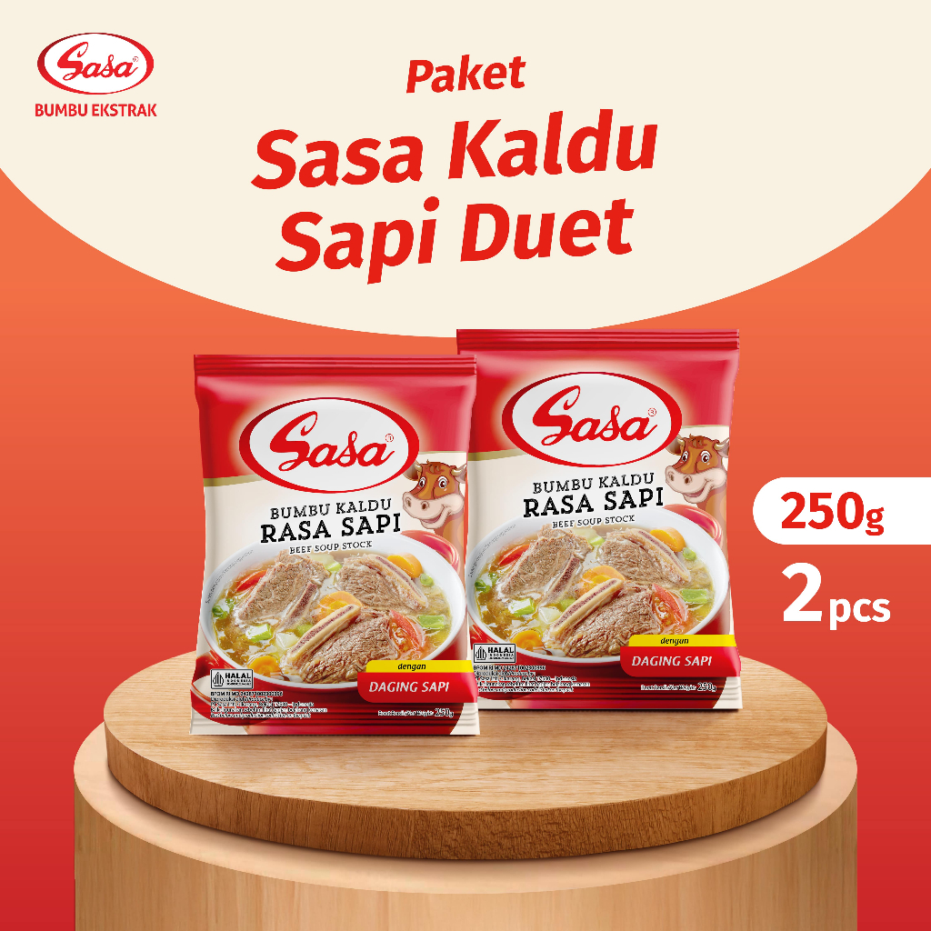 SASA Paket Kaldu Sapi Duet