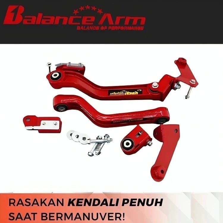 Balance Arm JS1 Balance Arm Merah Fortuner Balance Arm Stabilizer All New Fortuner Balance Arm Anti 