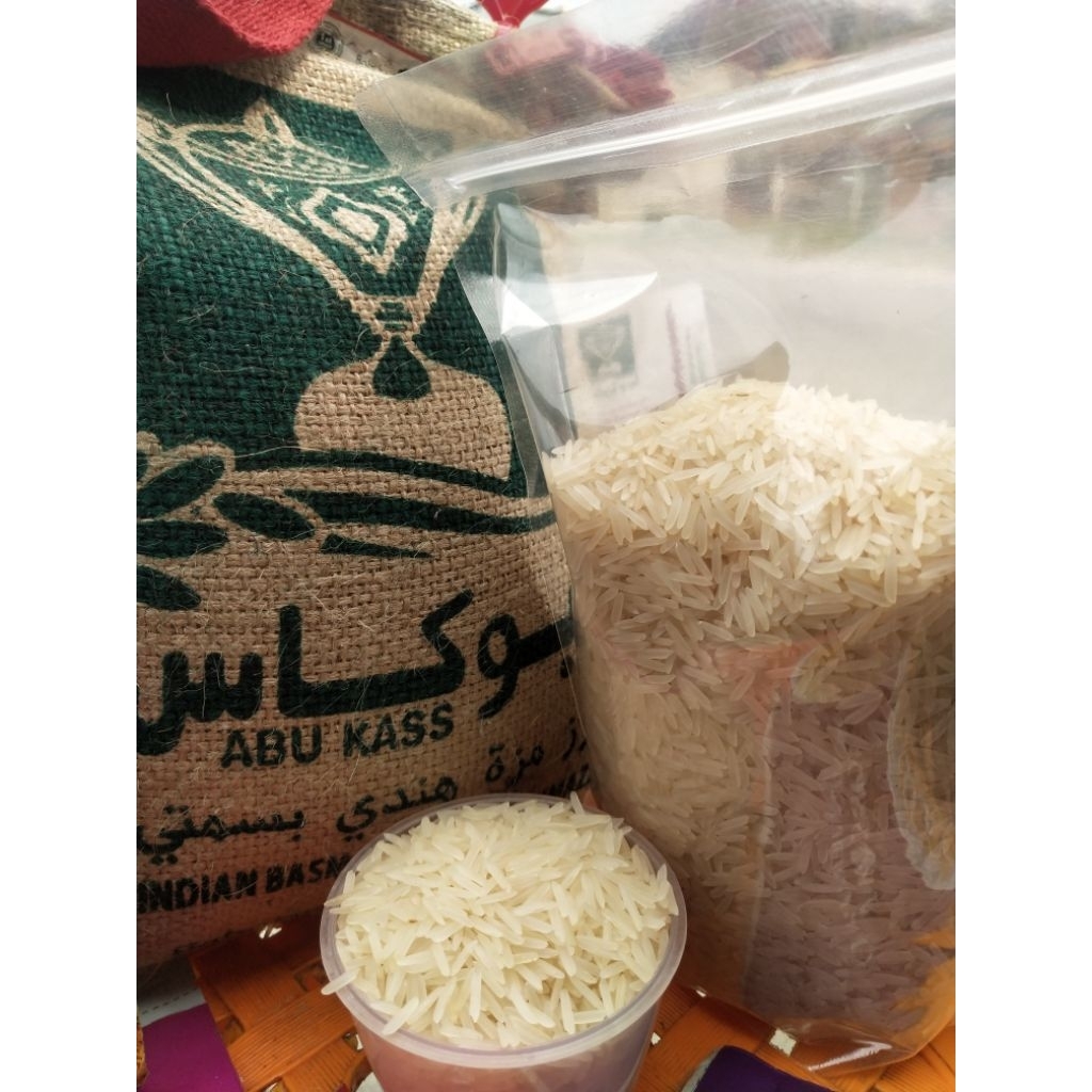 Beras Basmati Abu Kass 5 Kg | Beras Arab | Beras India | Nasi Kebuli| Nasi Arab