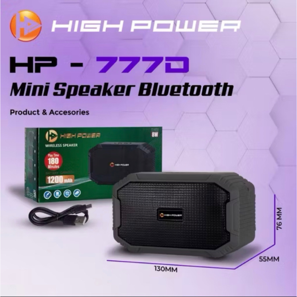 SPEAKER HIGH POWER 777D