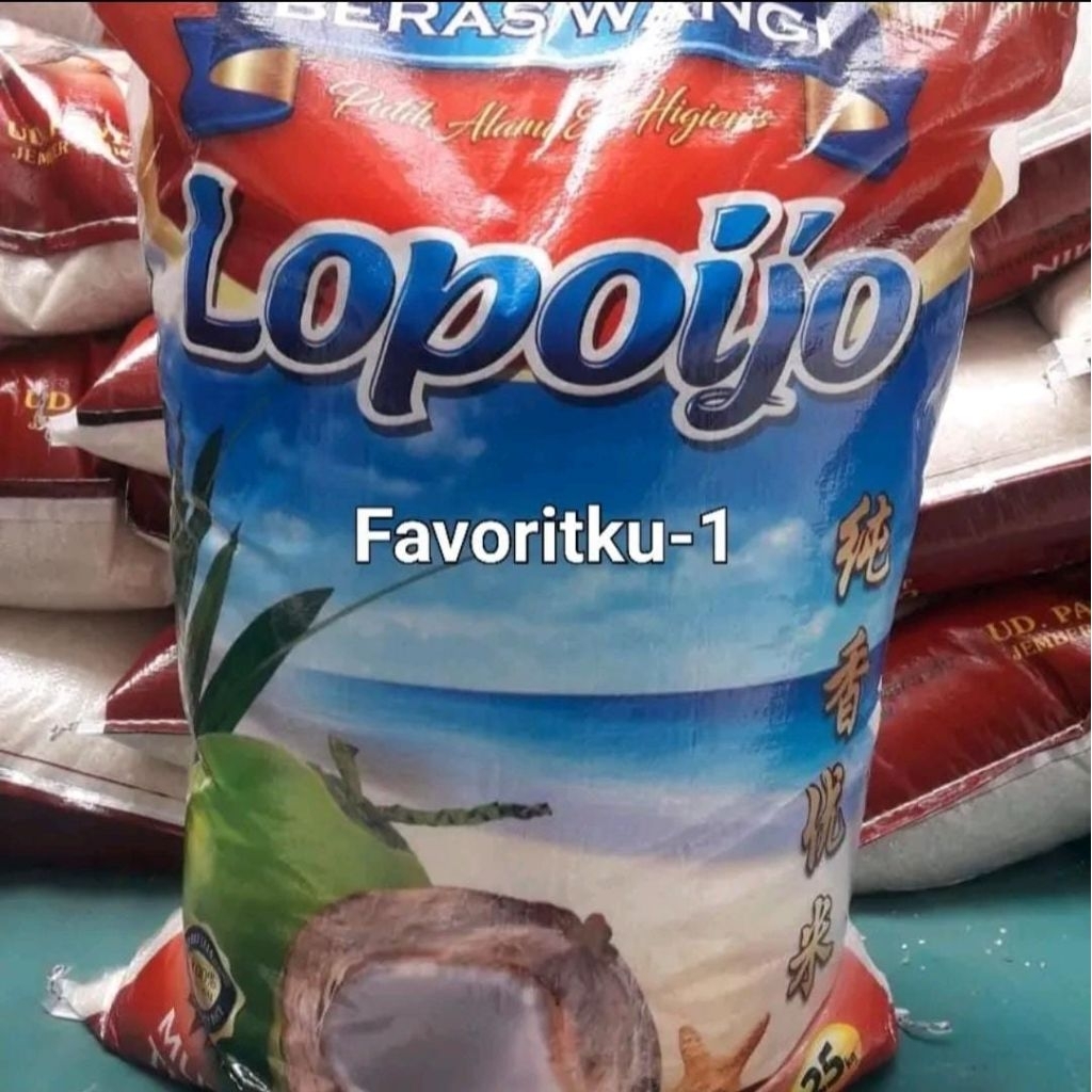 Beras Wangi Pandan LOPO IJO 25 kg.OJOL ONLY
