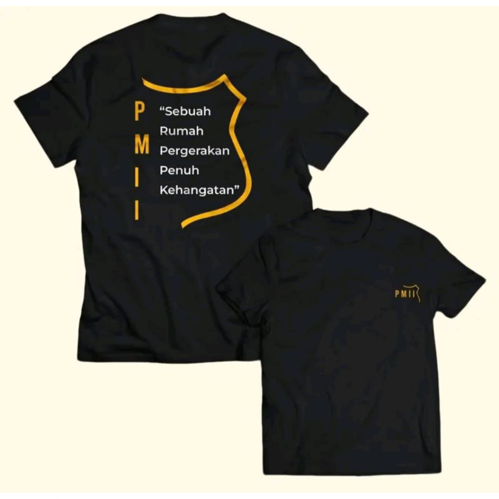 T-SHIRT PMII SEBUAH RUMAH KAOS KOMUNITAS DISTRO UNISEX KEREN BISA COSTUME BAHAN KATUN NYAMAN DIPAKAI