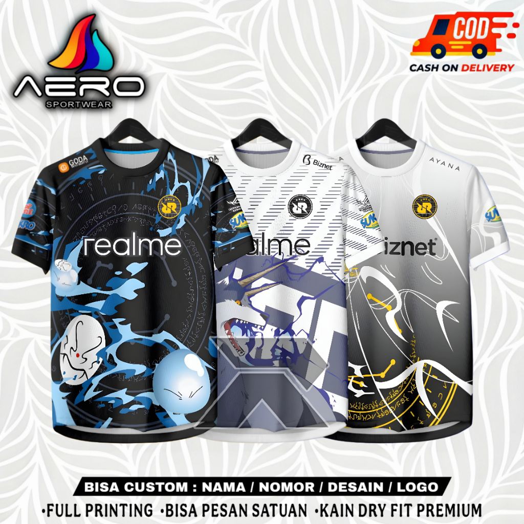 JERSEY ESPORT RRQ X SLIME 2025 FREE NICKNAME