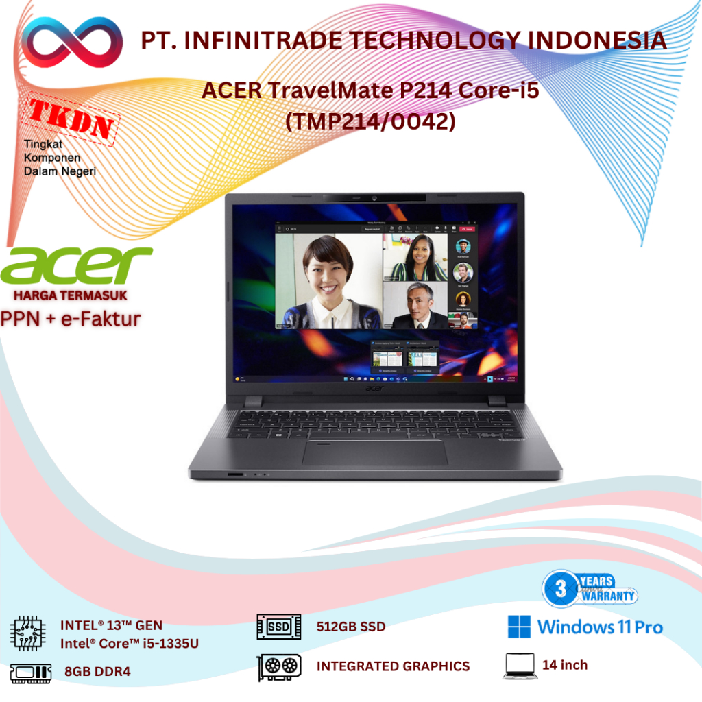 ACER TRAVELMATE P214 CORE-i5 (TMP214/0042)