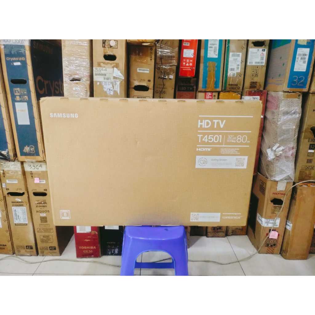 100% BARU TV LED Samsung 32T4501AK 32 Inch HD SMART TV Youtube Wifi WifiConnect HDMI USB DVBT-T2 345