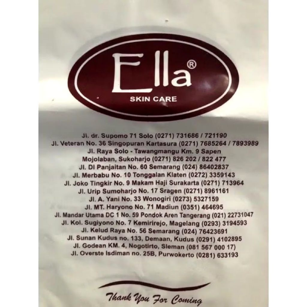 Ella Skincare Krim Malam Racikan Original WA 01