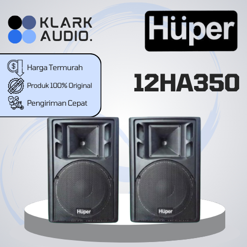 HUPER 12HA350 / 12 HA 350 / 12-HA-350 Speaker Aktif (Hrg=2pc) ORIGINAL
