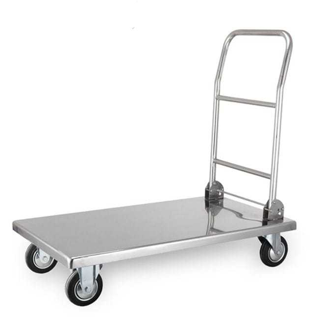 SENYUMMEBEL Troli Lipat Stainless Steel troli barang troli makanan troli Serbaguna anti karat