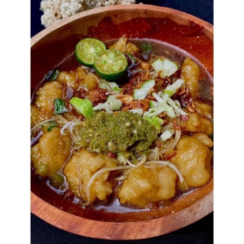 Tekwan kiloan khas Palembang