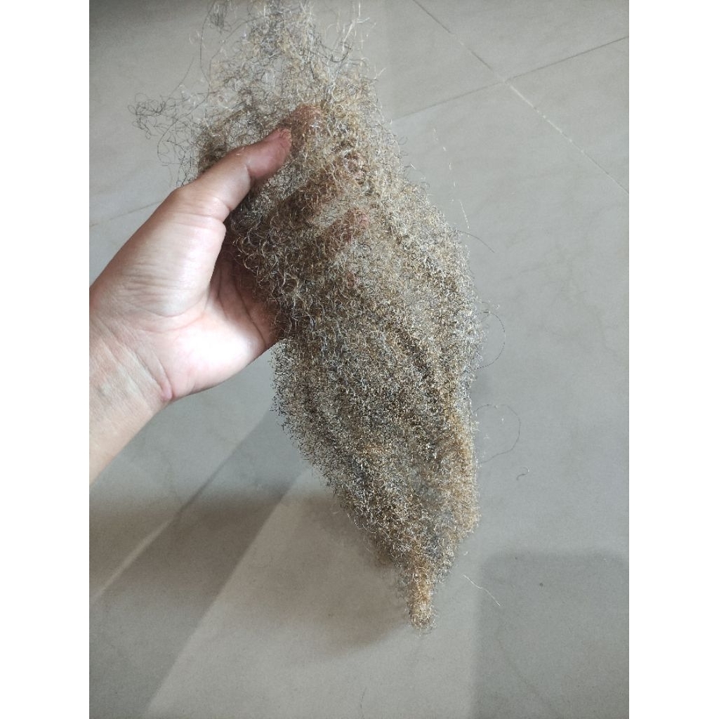 RAMBUT KERITING ECER RAMBUT KRIBO FLEKSIBEL MAYASIN OGOH OGOH MINI TAPEL LAYANGAN DEKORASI BALI