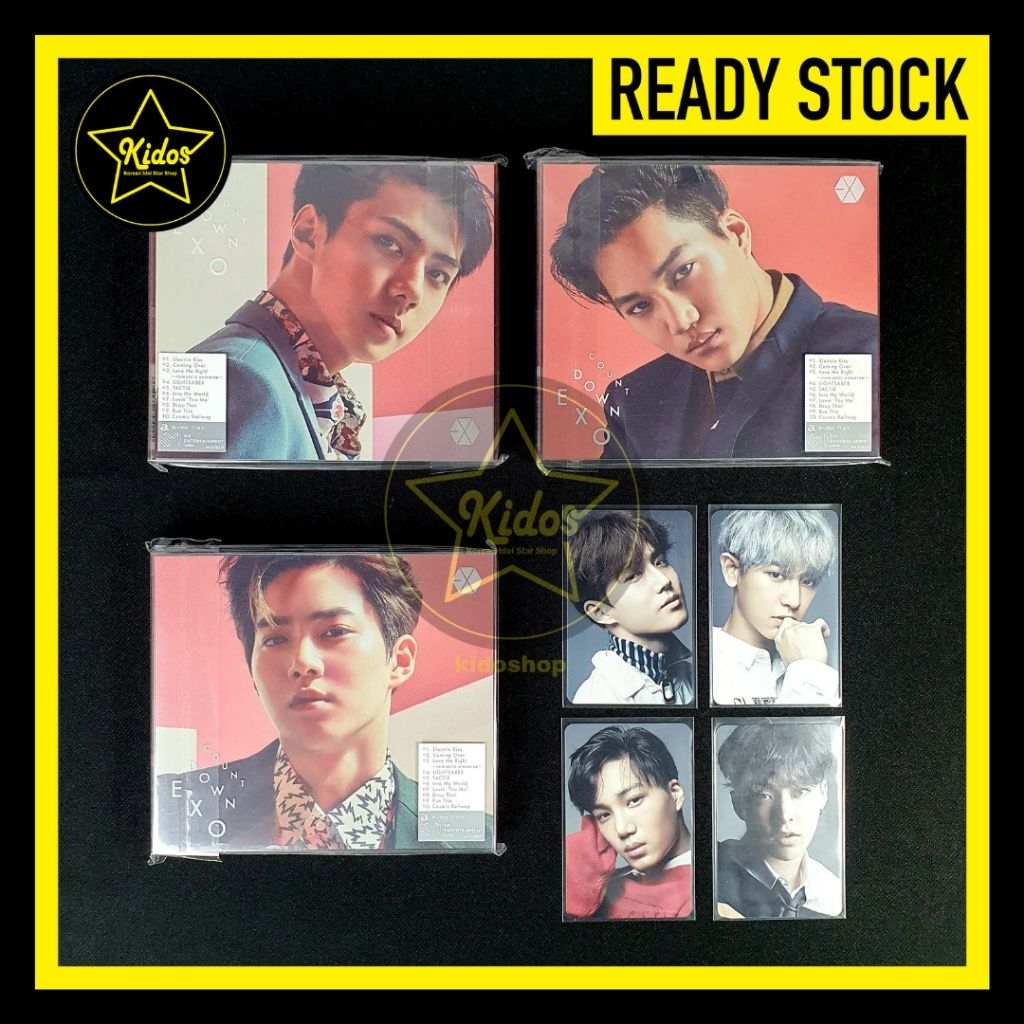 EXO COUNTDOWN JAPAN ALBUM ~ SEHUN SUHO KAI XIUMIN [LIMITED EDITION]