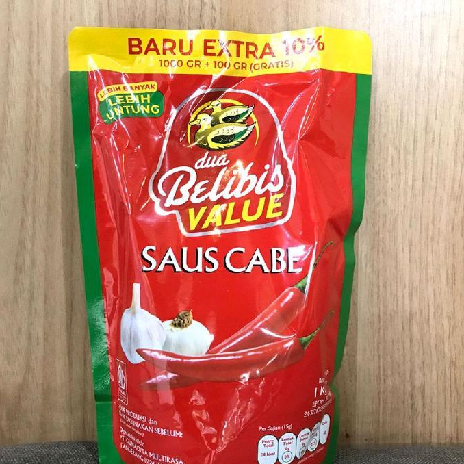 DUA BELIBIS Saus Cabe 1kg