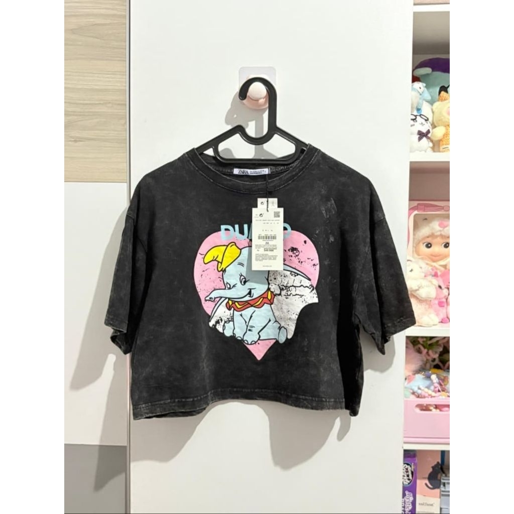 ZARA Dumbo Croptop New With Tag