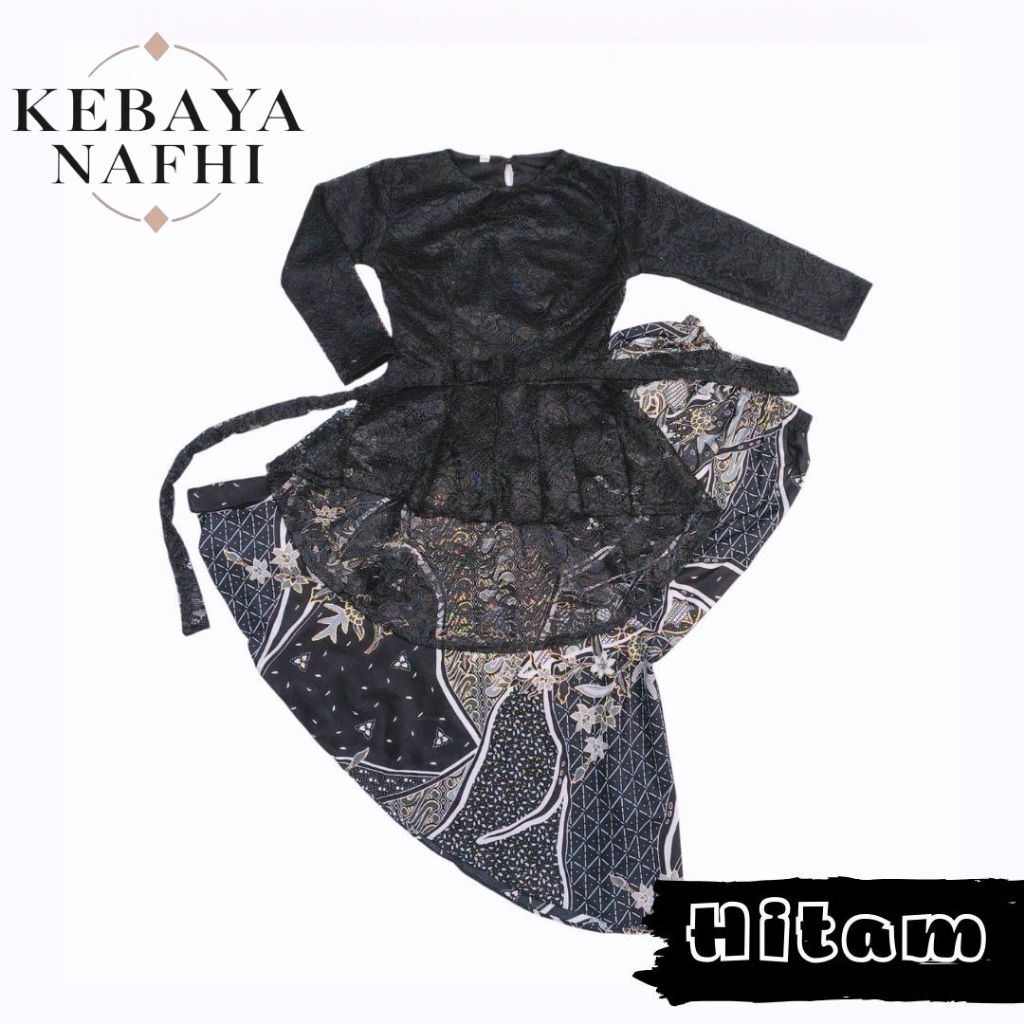 Kebaya Anak Perempuan Brokat Premium Usia 3–14 Tahun – Rok Duyung – Full Furing – Setelan Pesta/Goti