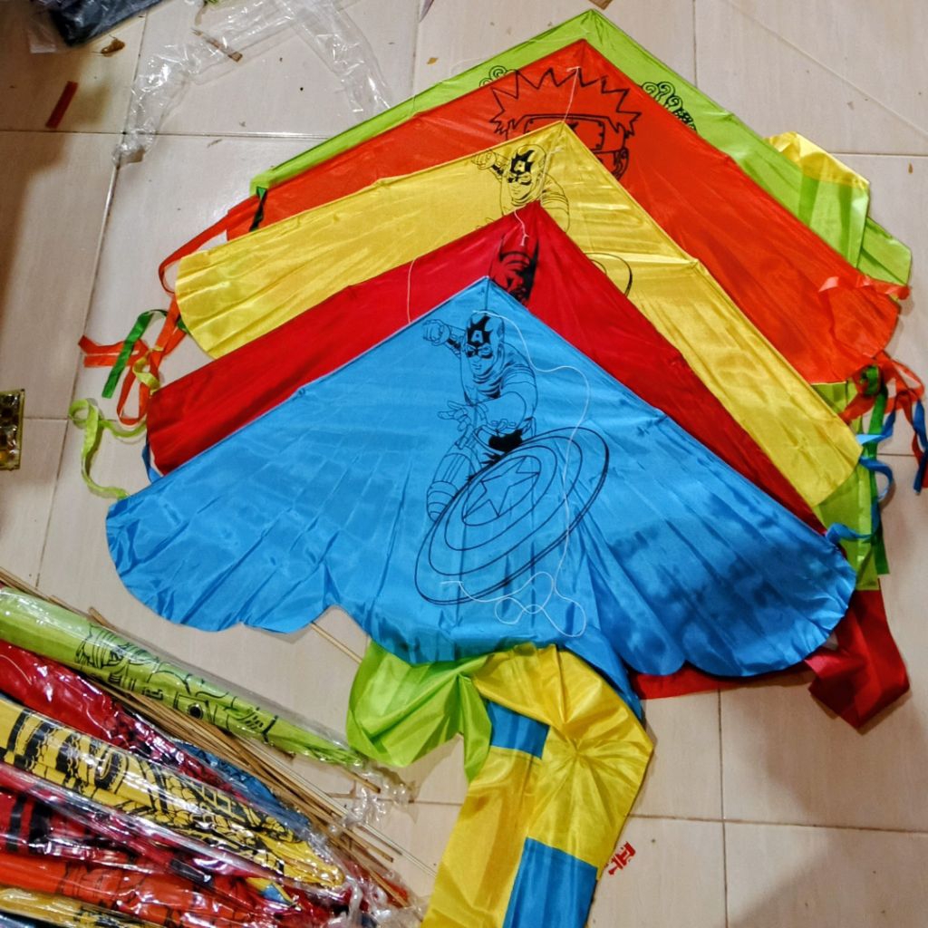 Layang-layang Kain Parasut