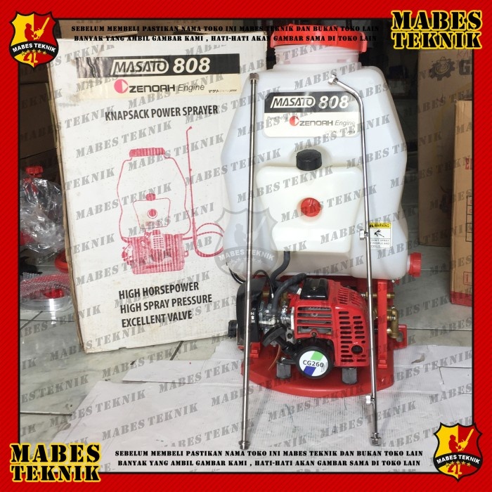 ALAT SEMPROT HAMA ENGINE GENDONG BENSIN / KOMATSU ZENOAH MASATO 808