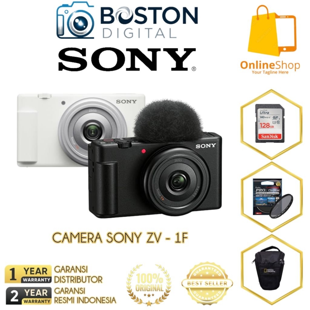 SONY ZV-1F / SONY ZV 1F / SONY ZV1F DIGITAL COMPACT KAMERA VLOG 4K