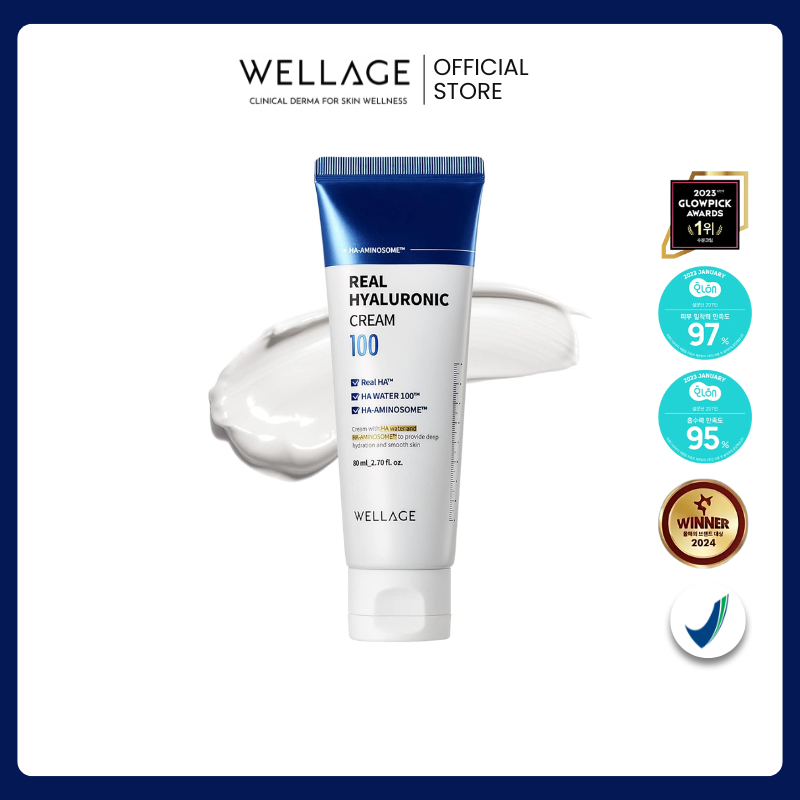 Wellage Real Hyaluronic 100 cream 80ml